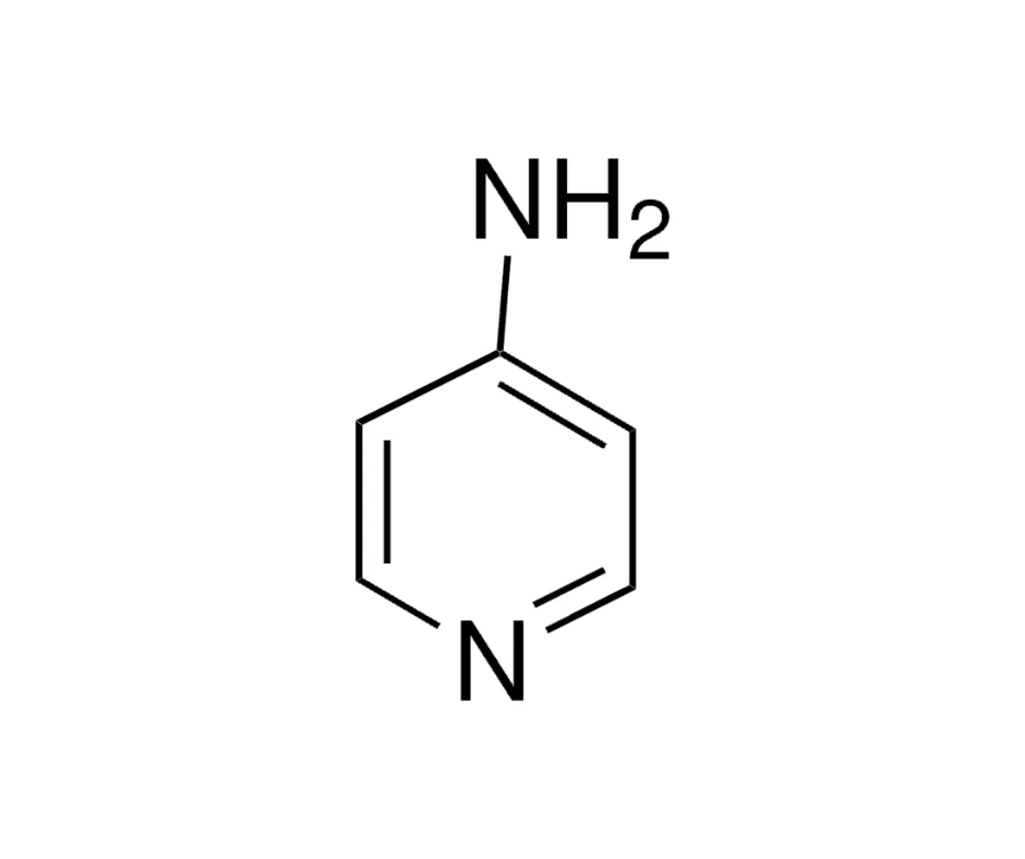 image de la molécule 4-Aminopyridine