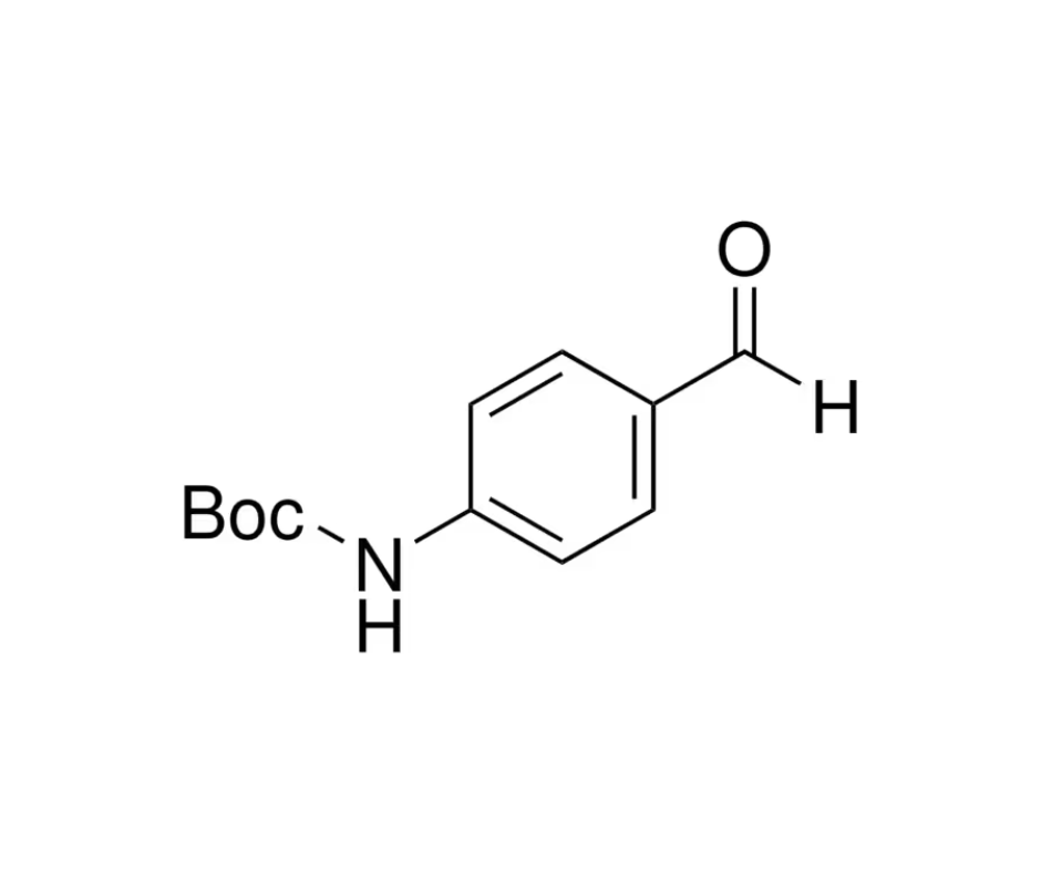 image de la molécule 4-(Boc-amino)benzaldehyde