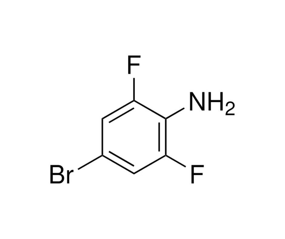 image de la molécule 4-Bromo-2,6-difluoroaniline