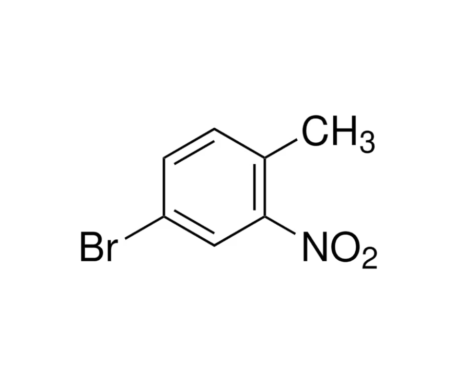image de la molécule 4-Bromo-2-nitrotoluene
