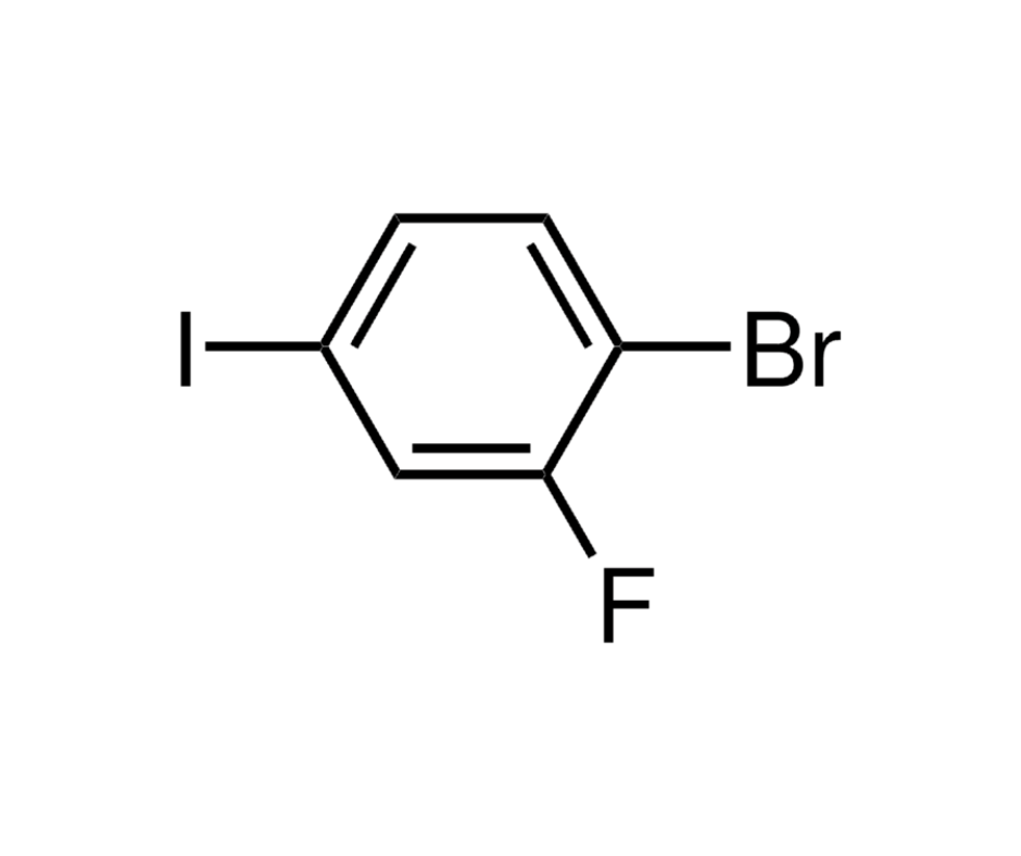 image de la molécule 4-Bromo-3-fluoroiodobenzene