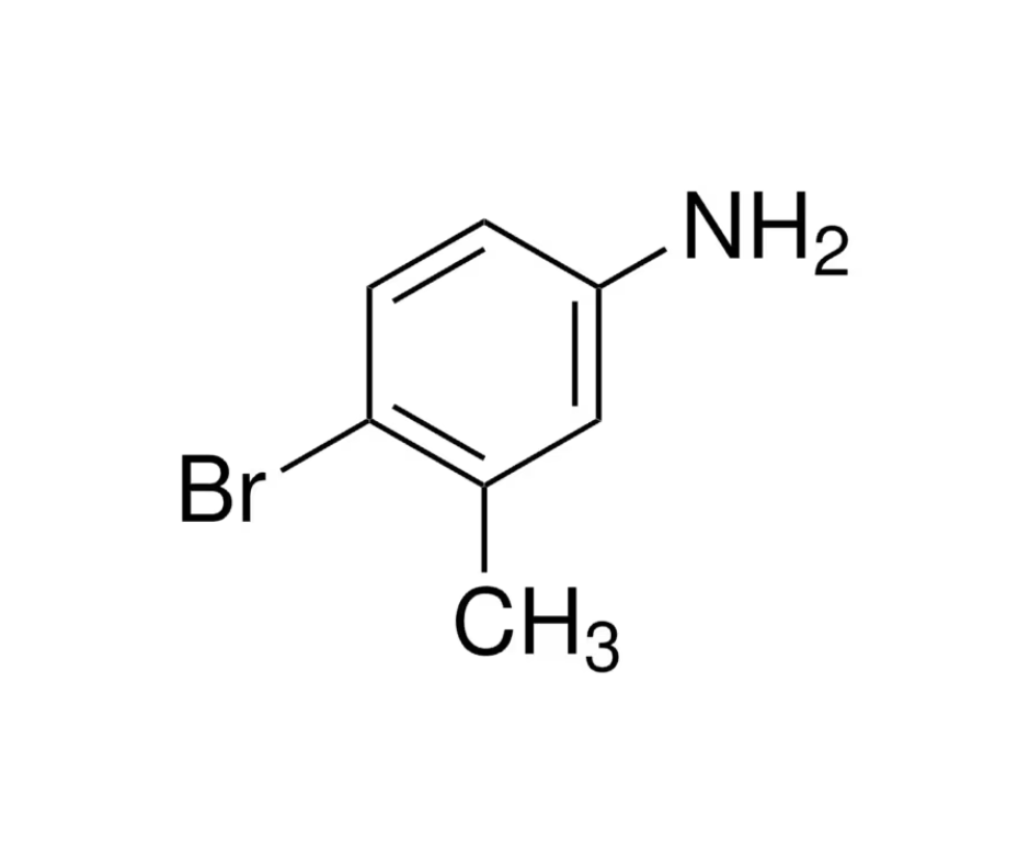 image de la molécule 4-Bromo-3-methylaniline