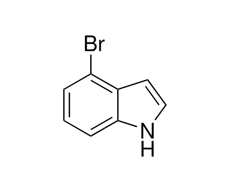 image de la molécule 4-Bromoindole