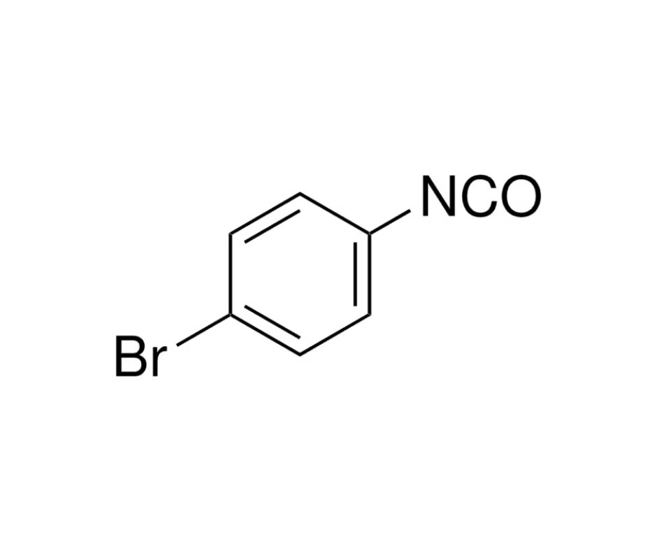 image de la molécule 4-Bromophenyl isocyanate
