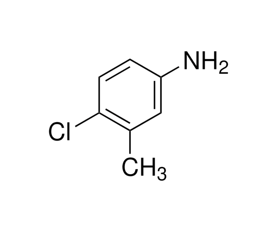 image de la molécule 4-Chloro-3-methylaniline