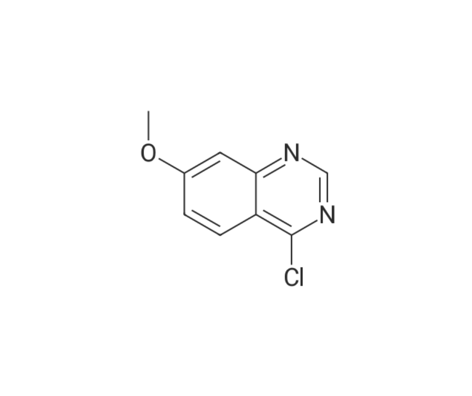 image de la molécule 4-Chloro-7-methoxyquinazoline