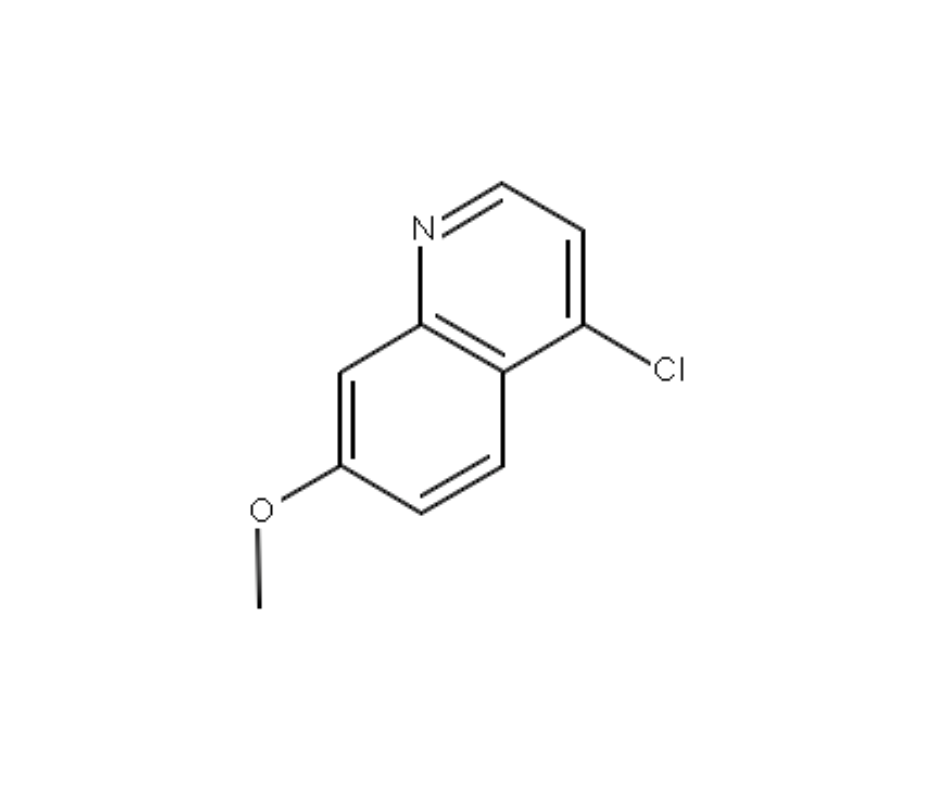 image de la molécule 4-Chloro-7-methoxyquinoline