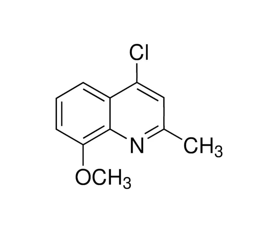 image de la molécule 4-Chloro-8-methoxy-2-methylquinoline