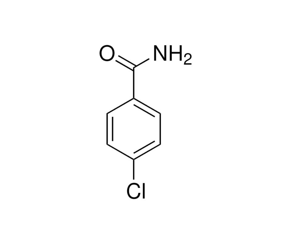 image de la molécule 4-Chlorobenzamide