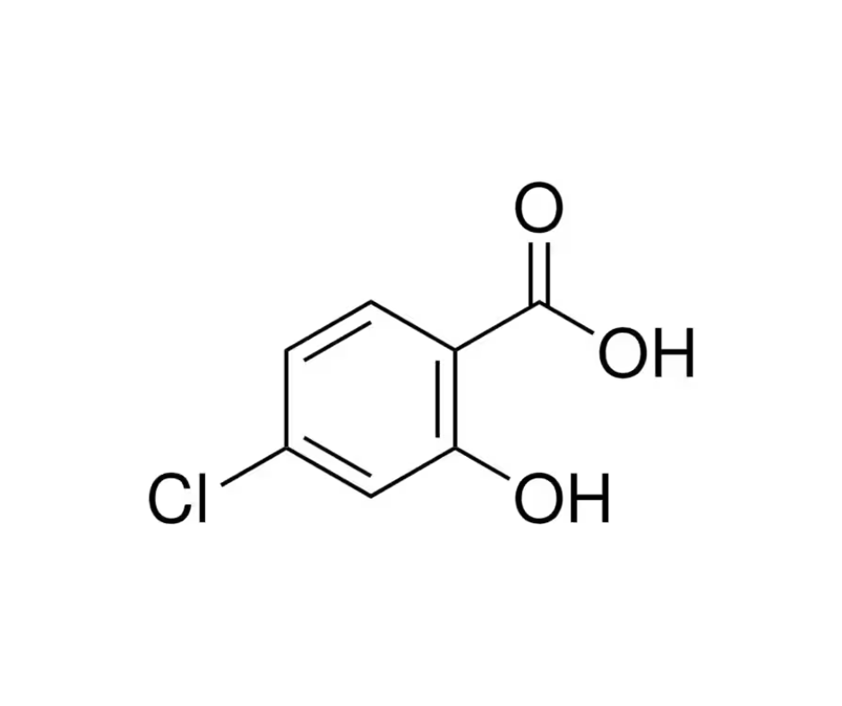 image de la molécule 4-Chlorosalicylic acid