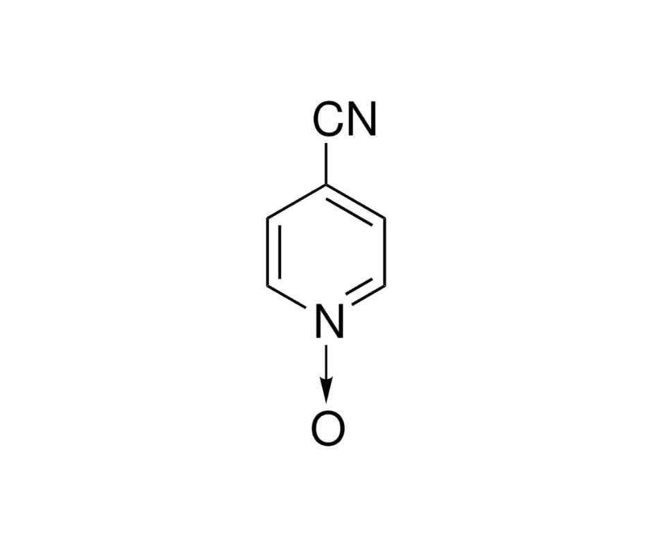 image de la molécule 4-Cyanopyridine N-oxide
