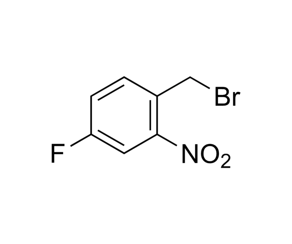 image de la molécule 4-Fluoro-2-nitrobenzyl bromide