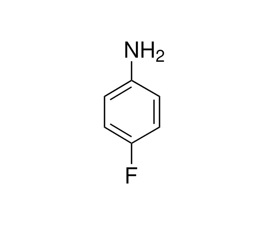 image de la molécule 4-Fluoroaniline