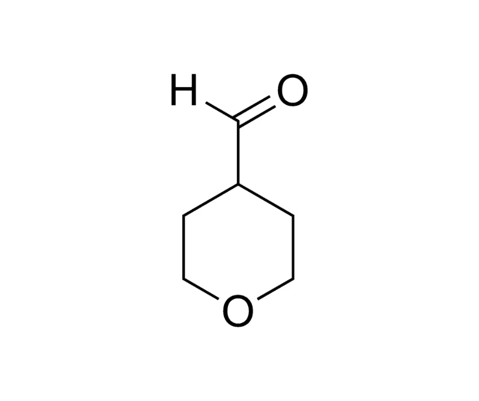 image de la molécule 4-Formyltetrahydropyran