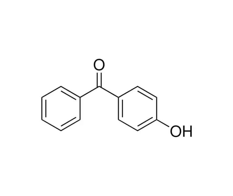 image de la molécule 4-Hydroxybenzophenone