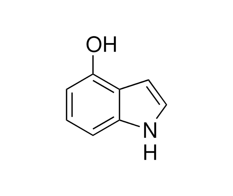 image de la molécule 4-Hydroxyindole