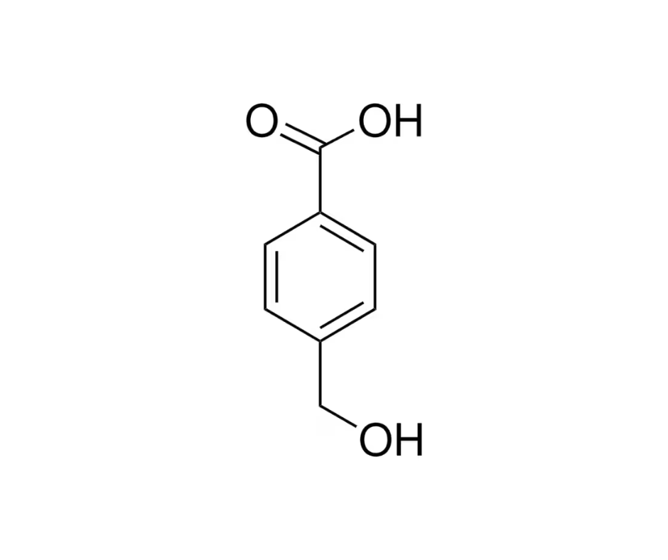 image de la molécule 4-(Hydroxymethyl)benzoic acid