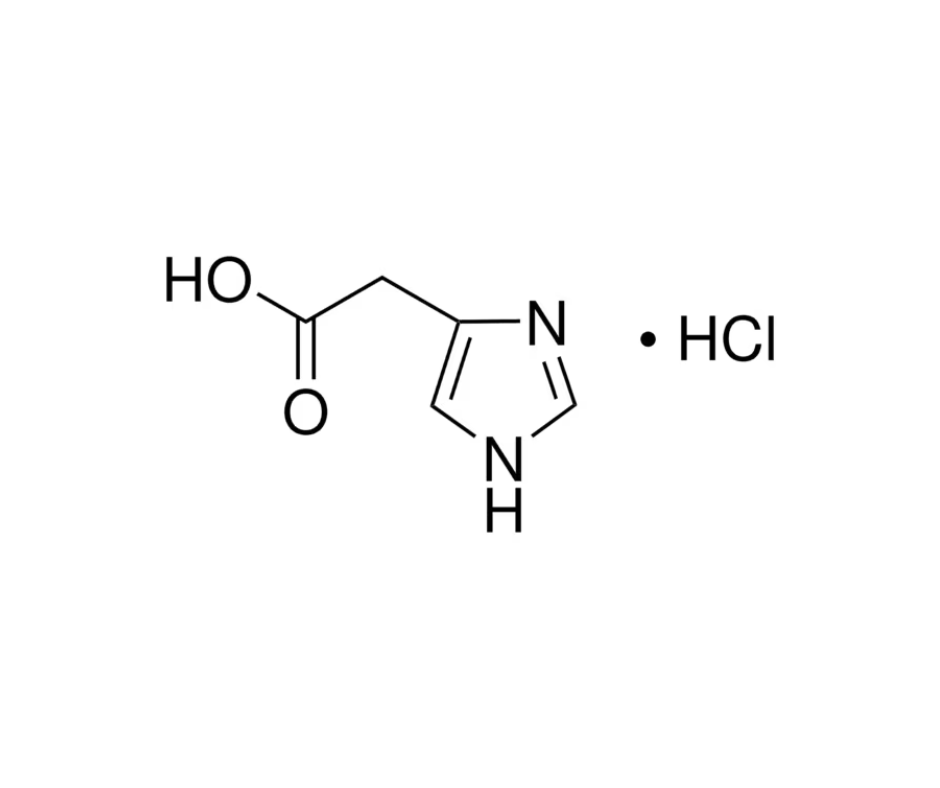 image de la molécule 4-Imidazoleacetic acid hydrochloride