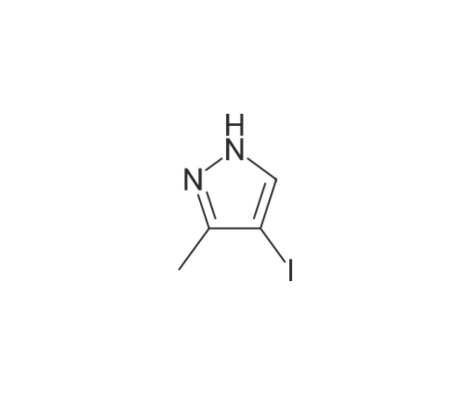 image de la molécule 4-Iodo-3-methyl-1H-pyrazole