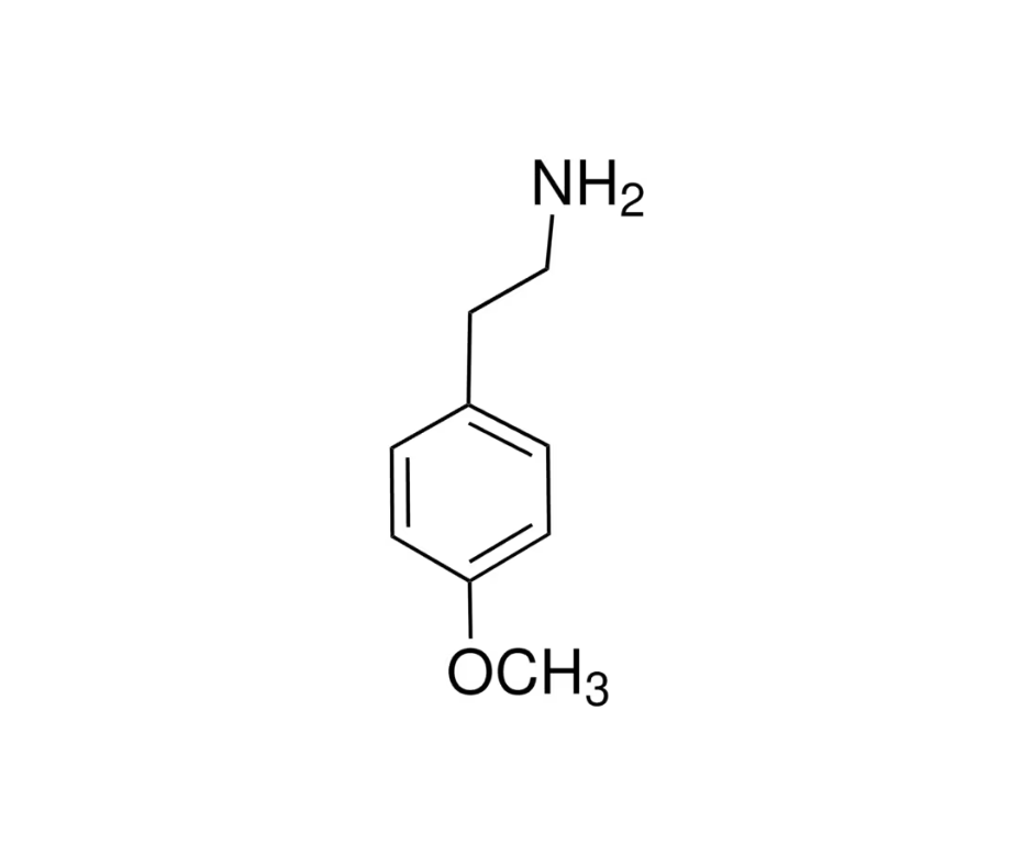 image de la molécule 4-Methoxyphenethylamine