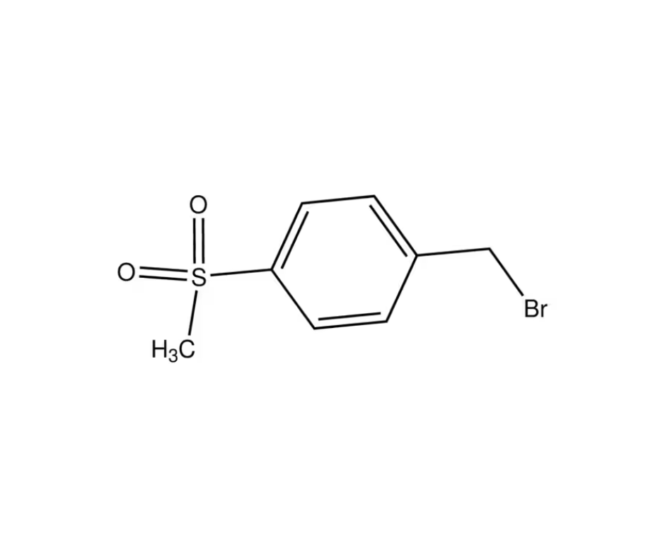 image de la molécule 4-(Methylsulfonyl)benzyl bromide