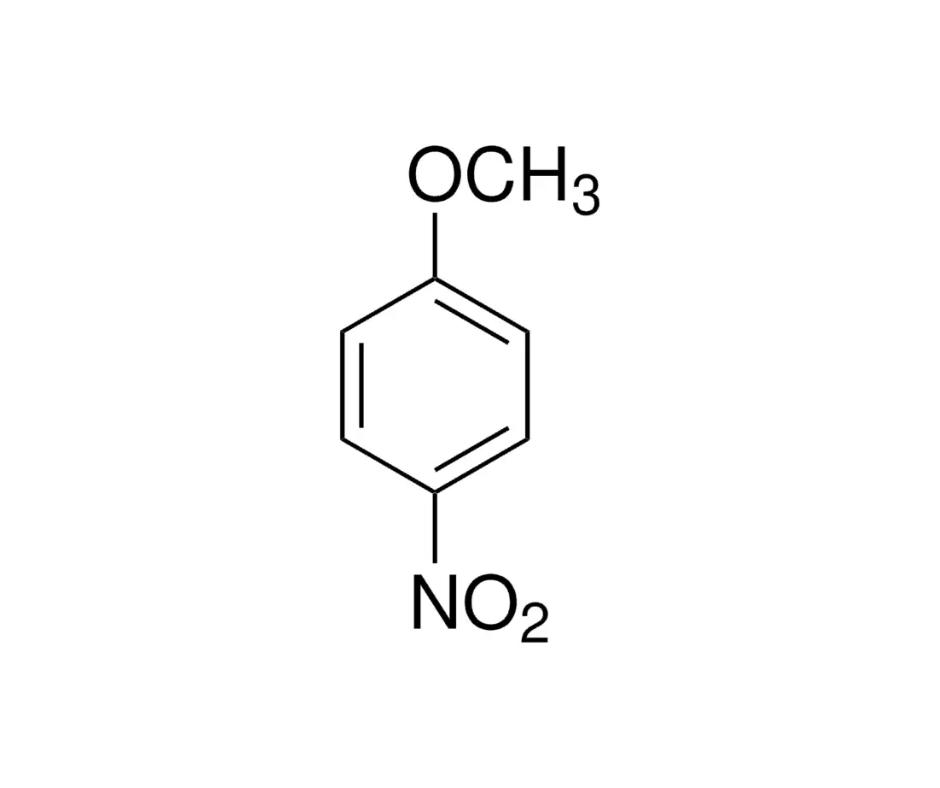 image de la molécule 4-Nitroanisole