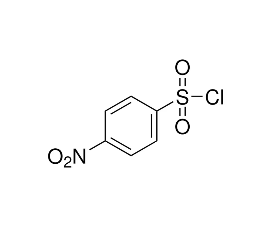 image de la molécule 4-Nitrobenzenesulfonyl chloride