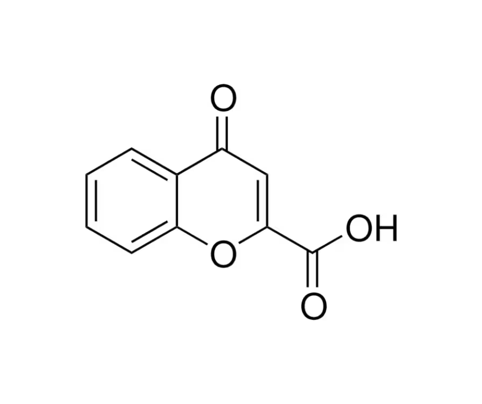 image de la molécule 4-Oxo-4H-1-benzopyran-2-carboxylic acid