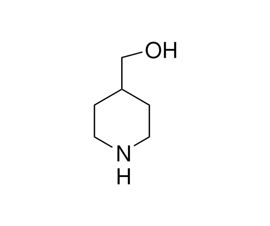 image de la molécule 4-Piperidinemethanol