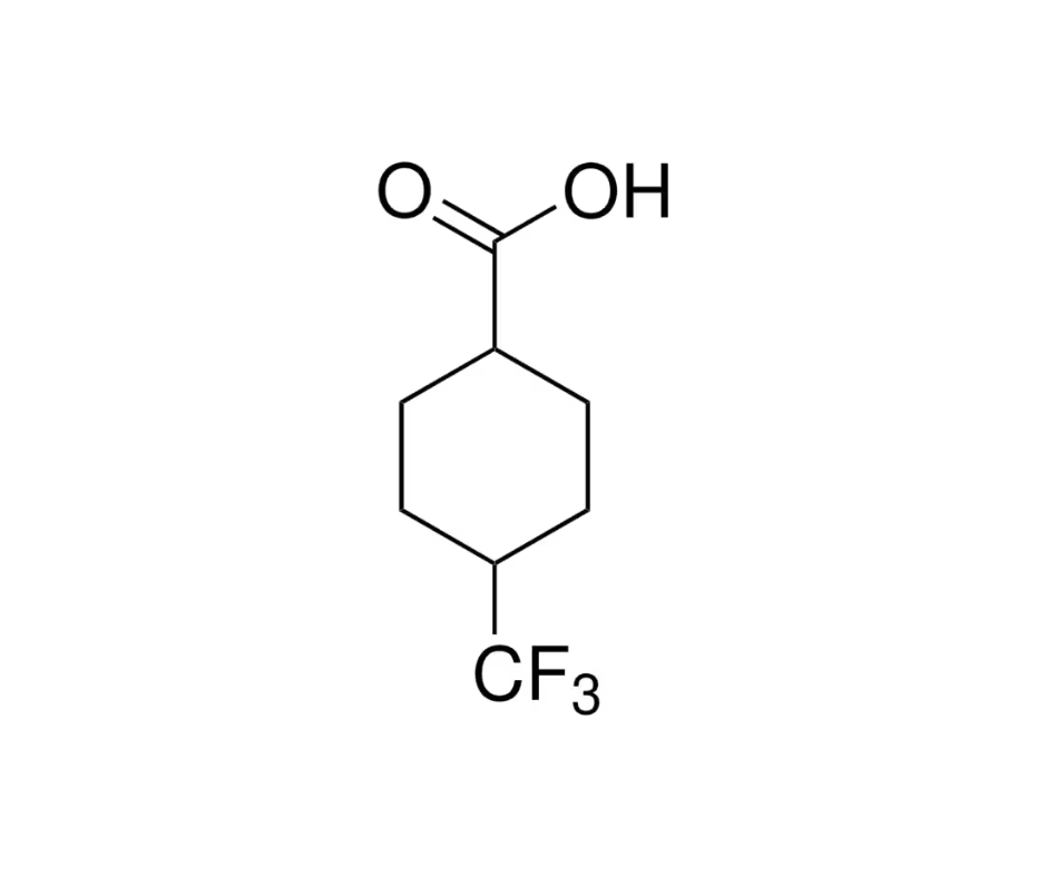 image de la molécule 4-(Trifluoromethyl)cyclohexanecarboxylic acid