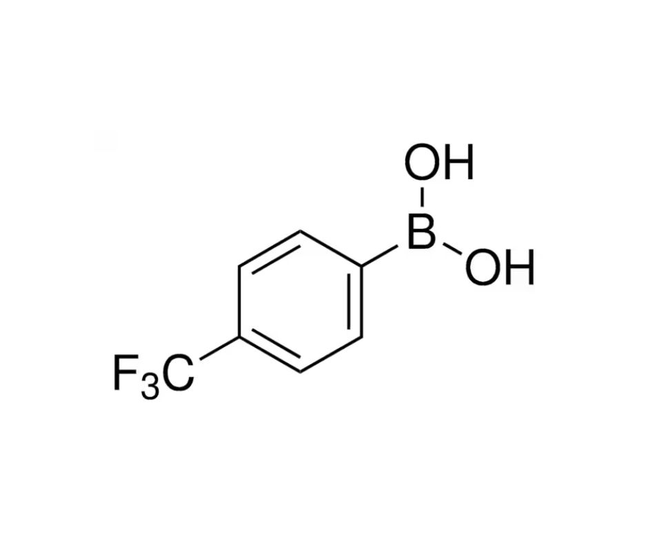 image de la molécule 4-(Trifluoromethyl)phenylboronic acid