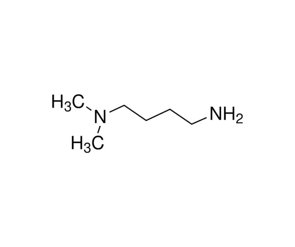 image de la molécule 4-dimethylaminobutylamine