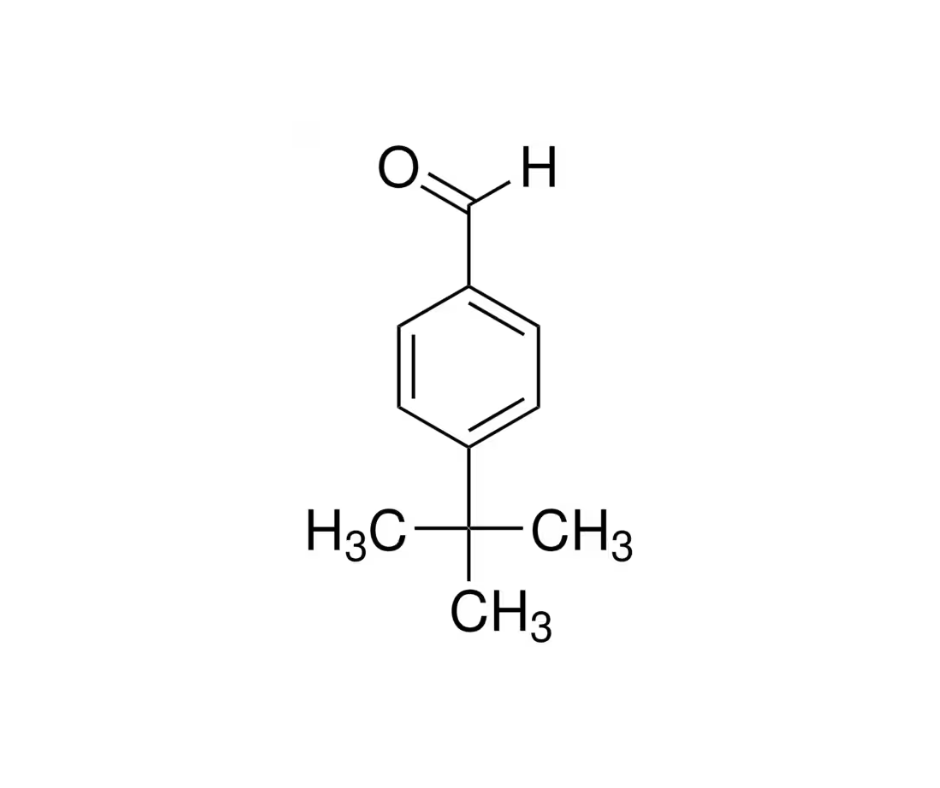 image de la molécule 4-tert-Butylbenzaldehyde