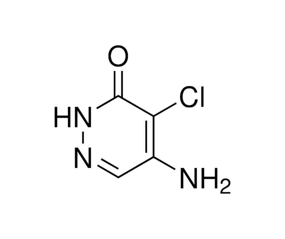 image de la molécule 5-Amino-4-chloro-3-pyridazinone