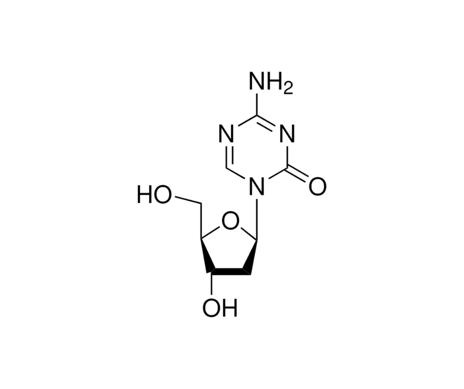 image de la molécule 5-Aza-2′-deoxycytidine