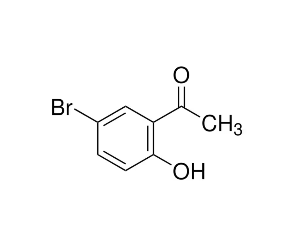 image de la molécule 5′-Bromo-2′-hydroxyacetophenone