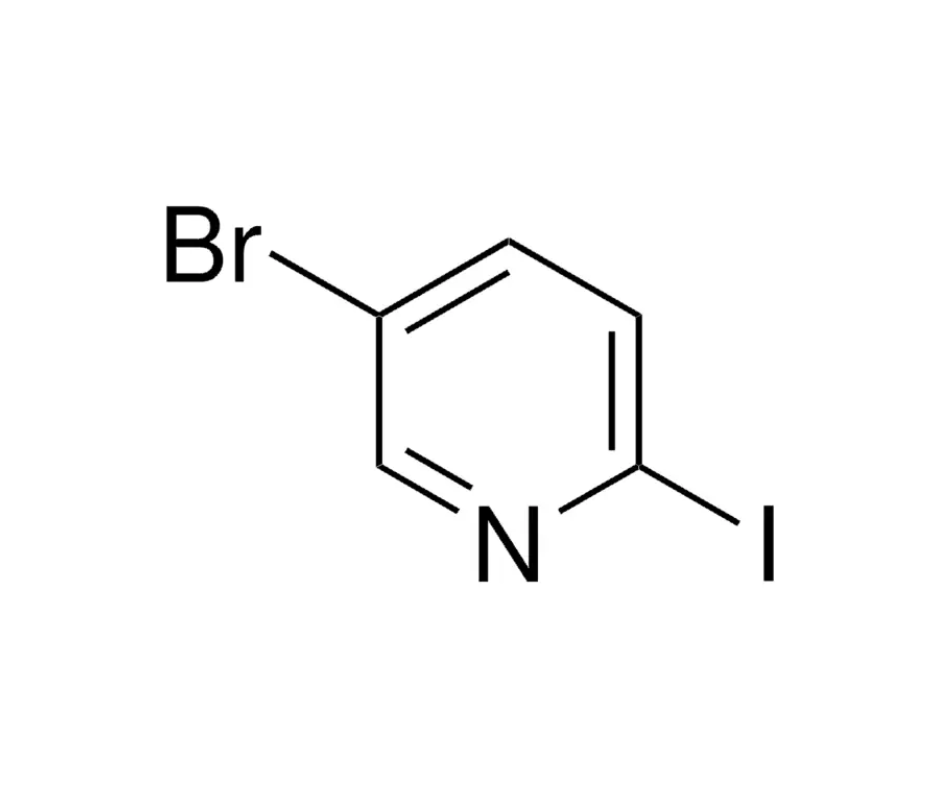 image de la molécule 5-Bromo-2-iodopyridine