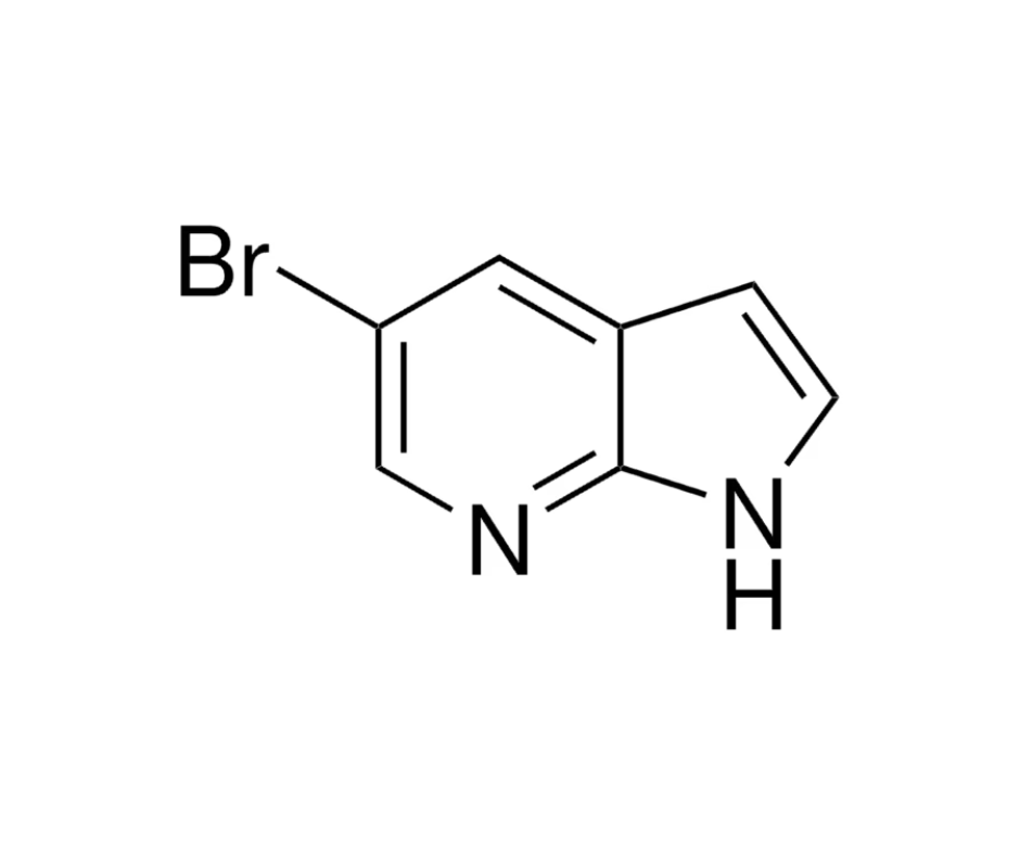 image de la molécule 5-Bromo-7-azaindole
