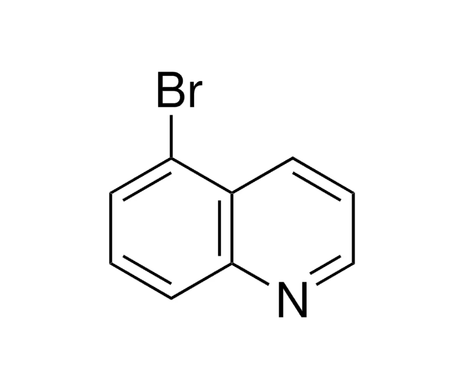 image de la molécule 5-Bromoquinoline