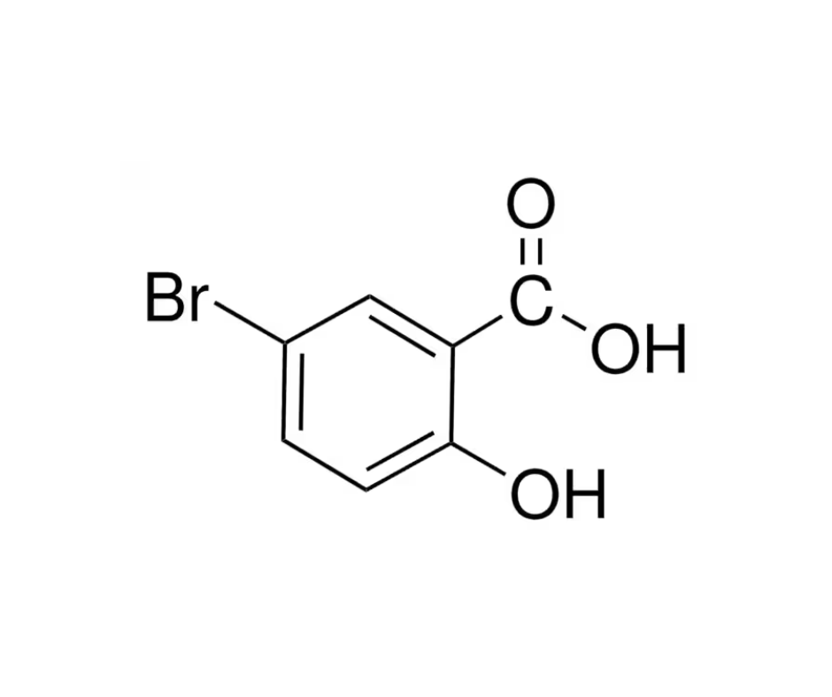 image de la molécule 5-Bromosalicylic acid