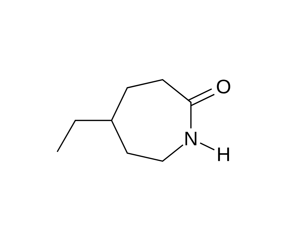 image de la molécule 5-Ethyl-2-azepanone