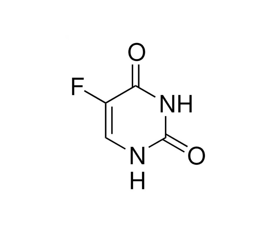image de la molécule 5-Fluorouracil