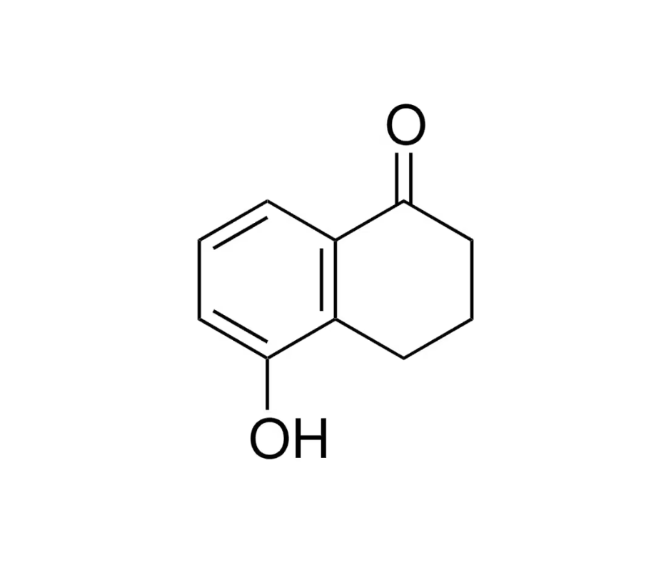 image de la molécule 5-Hydroxy-1-tetralone