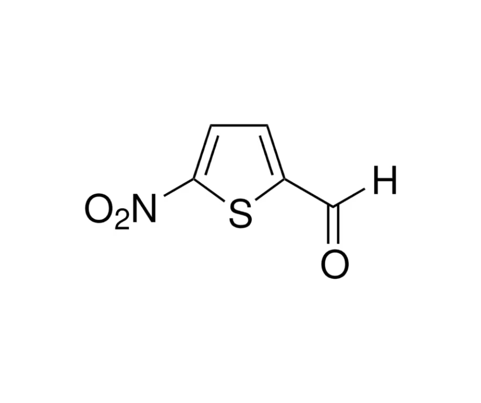 image de la molécule 5-Nitro-2-thiophenecarboxaldehyde