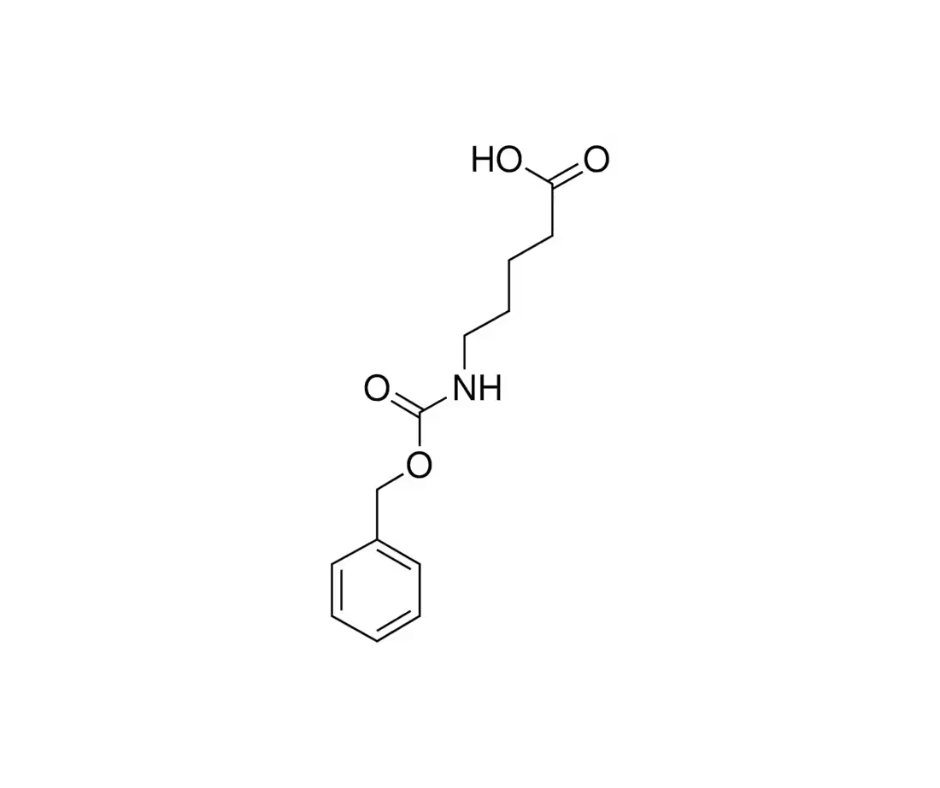 image de la molécule 5-{[(benzyloxy)carbonyl]amino}pentanoic acid