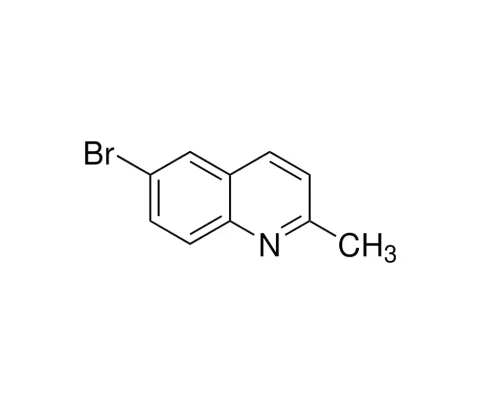 image de la molécule 6-Bromo-2-methylquinoline