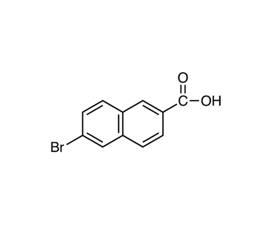 image de la molécule 6-Bromo-2-naphthoic acid