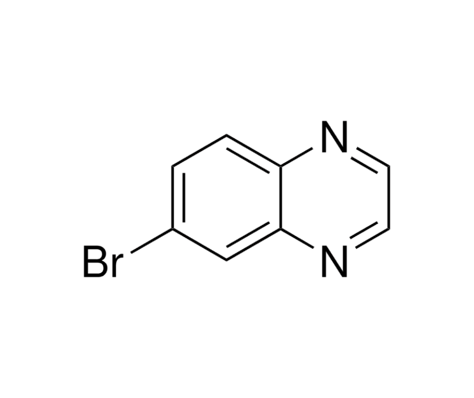 image de la molécule 6-Bromoquinoxaline