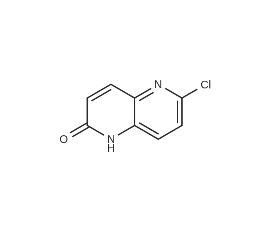image de la molécule 6-Chloro-1,5-naphthyridin-2(1H)-one