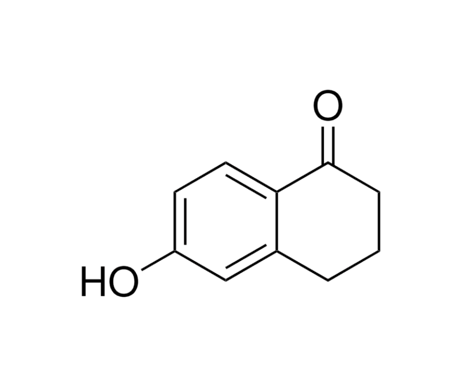 image de la molécule 6-Hydroxy-3,4-dihydro-1(2H)-naphthalenone
